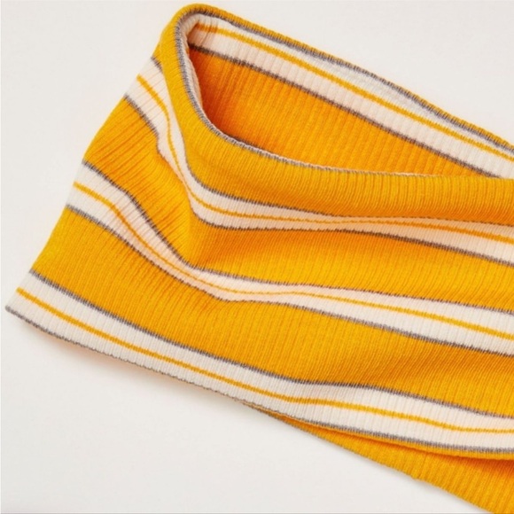 4021. Free People Striped Headband - Picture 1 of 3